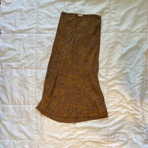 Whimsy + Row Diana slip midi skirt